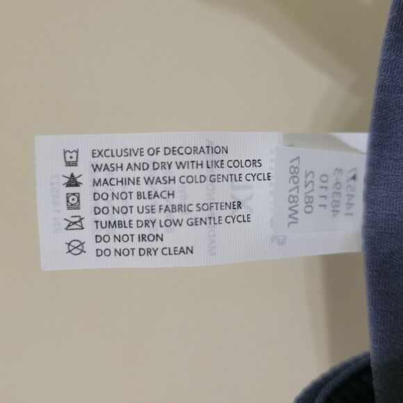 90 Degree By Reflex Womens Blue High Neck Ribbed Performance Jacket - Picture 15 of 16